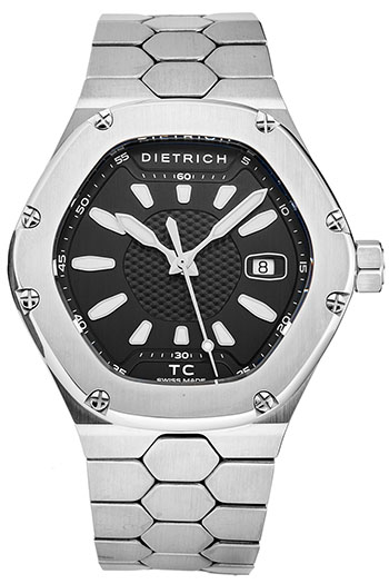 Dietrich Time Companion Men's Watch Model TC SS BLACK